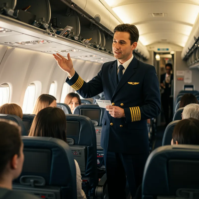 Airline Pilot Safety Briefing Guide