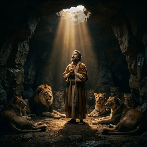 Daniel in the Lions' Den: A Biblical Illustration
