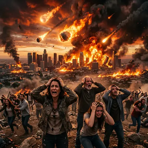 Apocalyptic Fire: Panic as the World Ends
