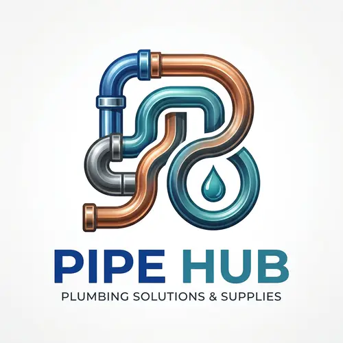 Creative Pipe Logo Design | Plumbing Inspired Artwork