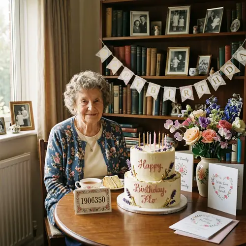 Happy Birthday Flo - Celebrate in Style!