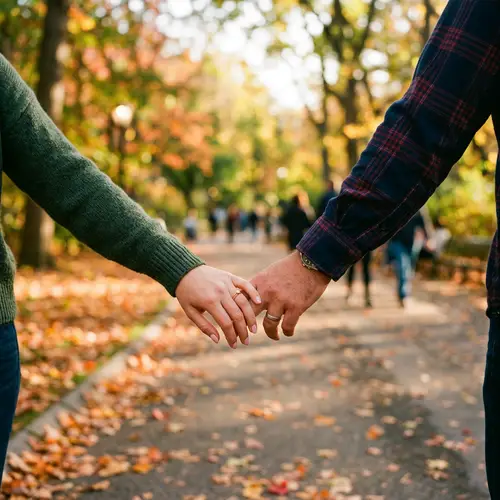 Couple Holding Hands | Love in Every Moment