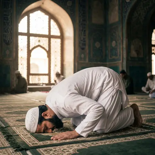 Sajda in Namaz - Spiritual Serenity and Devotion