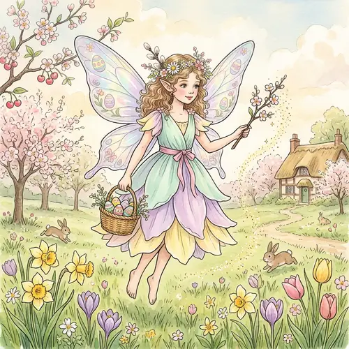 Enchanting Easter Fairy: A Magical Celebration