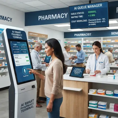 AI Smart Pharmacy Terminal for Efficient Medicine Access