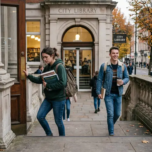 Library Emotions: From Sadness to Joy