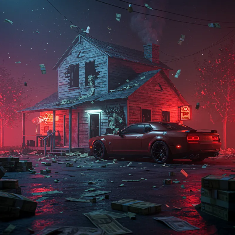 Urban Thriller: Abandoned Trap House & Hellcat Scene