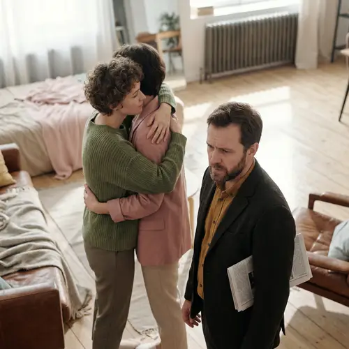 Emotional Embrace: A Captivating Visual Story