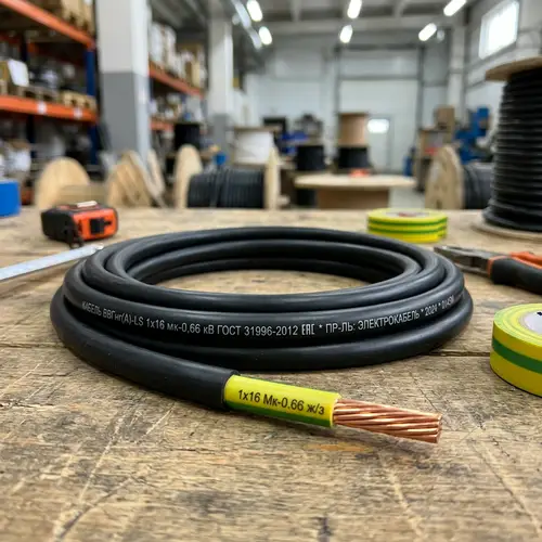 BVVng(A)-LS 1x16 Cable - 0.66 mm Copper Conductor