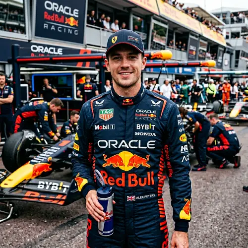 Ultra Realistic F1 Scuderia Red Bull Driver Face