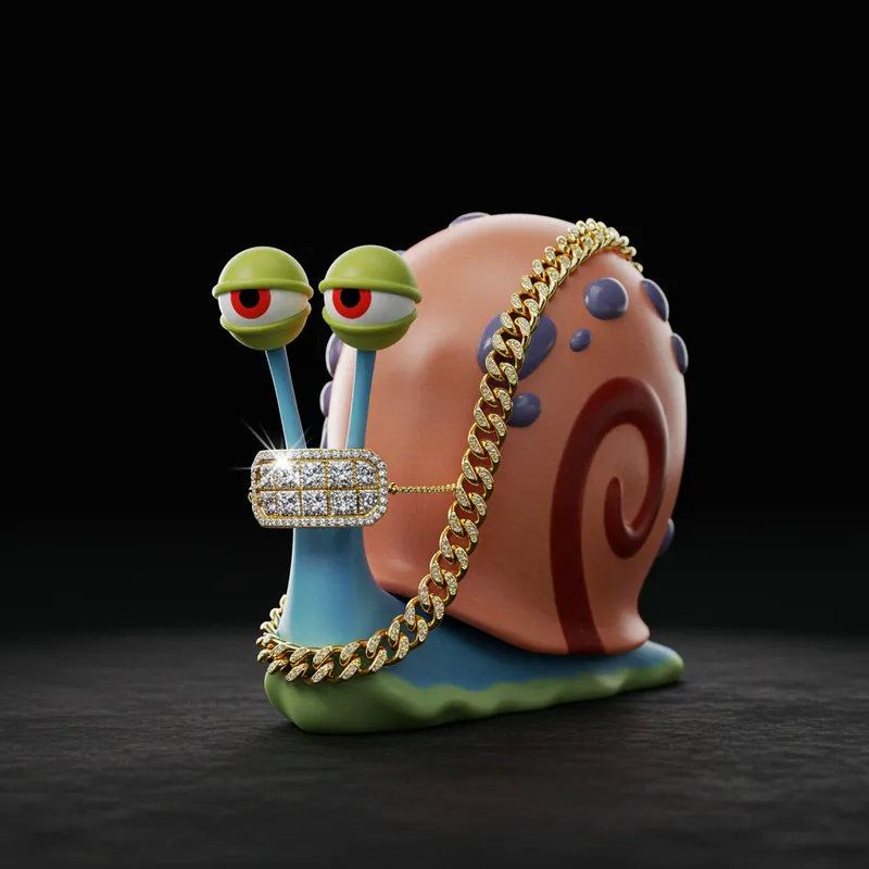 Gary the Snail: Gangster Hypebeast Look