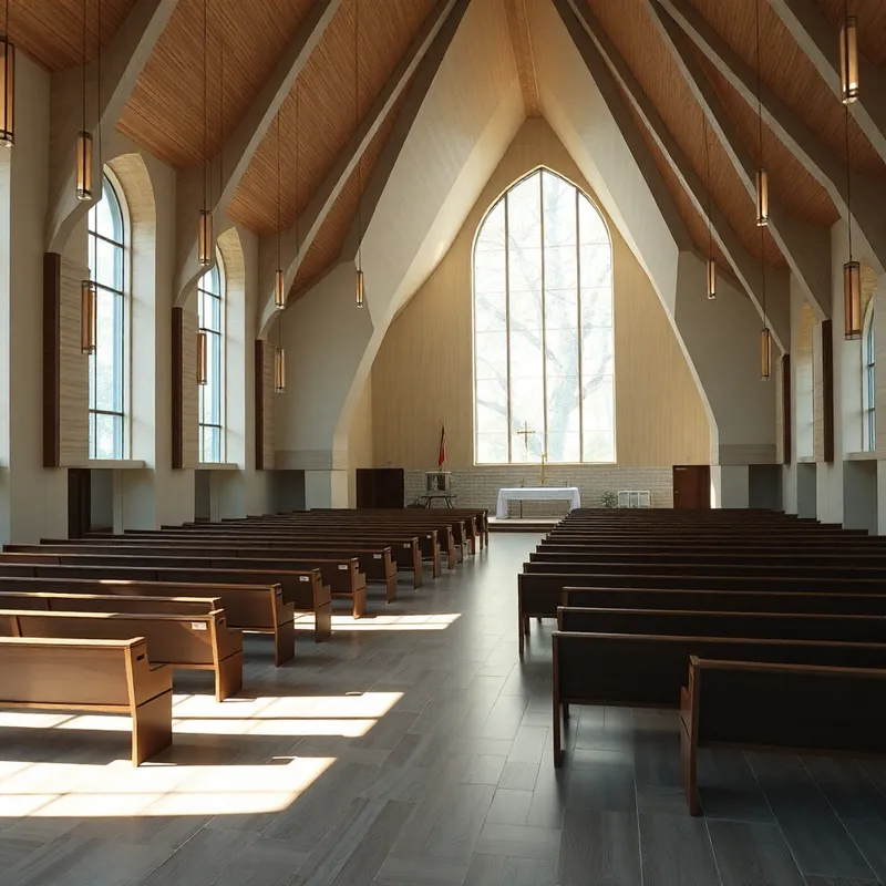 Modern Day Church Interior Design Inspiration