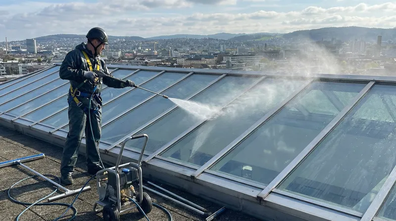 Professional High-Pressure Window Cleaning Services