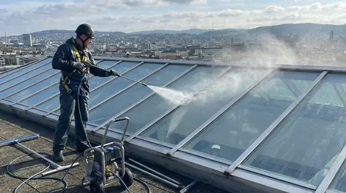 Professional High-Pressure Window Cleaning Services