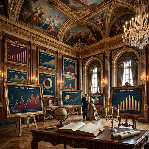 Baroque Banking Statistics: Growth, Loss, Variability