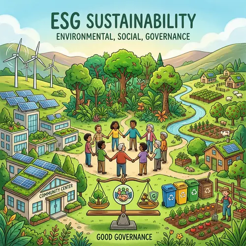 ESG Sustainability: Environmental, Social, and Governance Practices