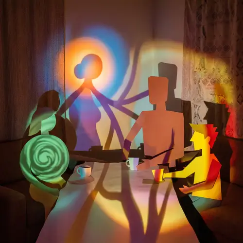 Diverse Family Dynamics in Abstract Art