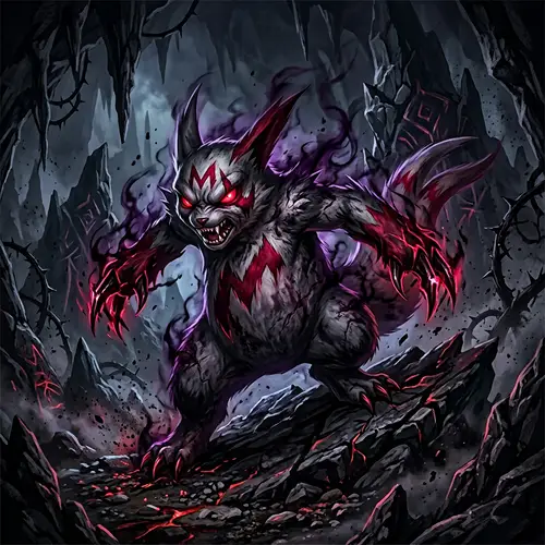 Evil Dark Sengo from Pokemon