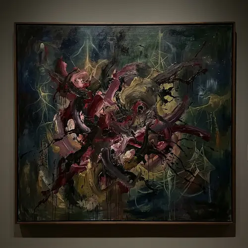 Eldritch Entity: Abstract Expressionism & Cosmic Dread