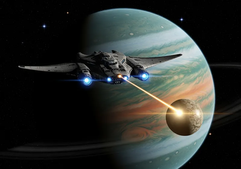 Starship Adventure: Towing an Orb in Space