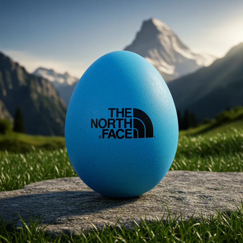 Easter Egg Inspired by THE NORTH FACE