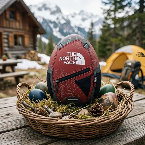 Easter Egg Inspired by THE NORTH FACE