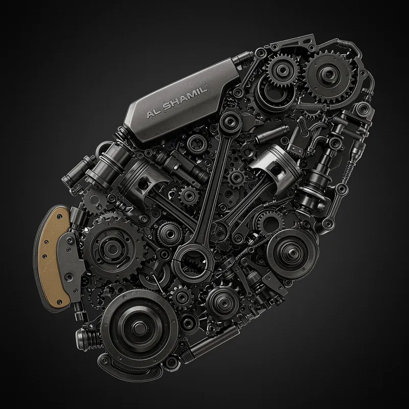 Al Shaamil Logo Design from Auto Parts