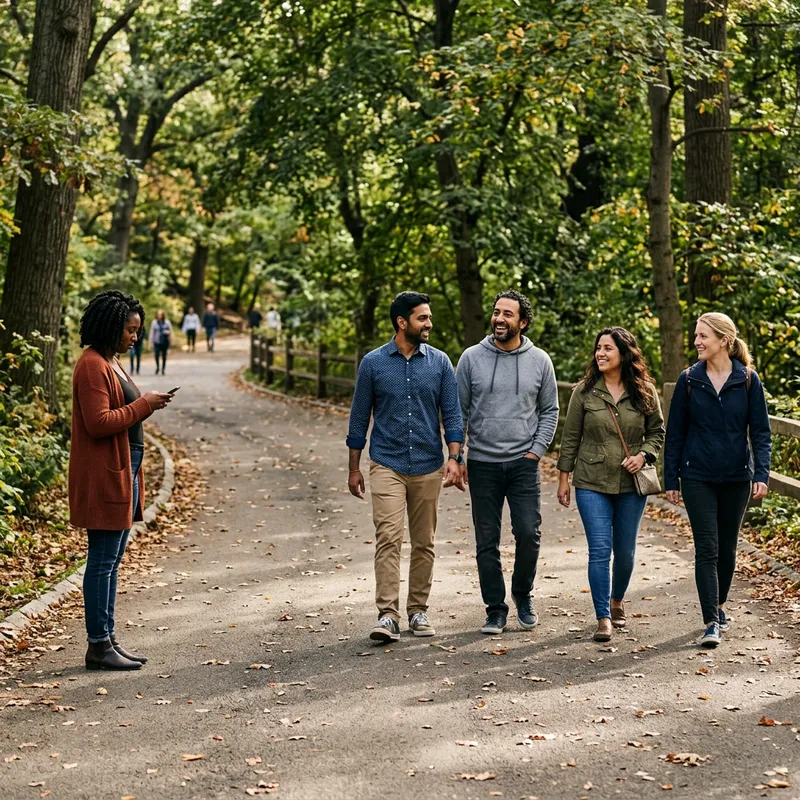 Diverse Group on a Path with a Unique Contrast