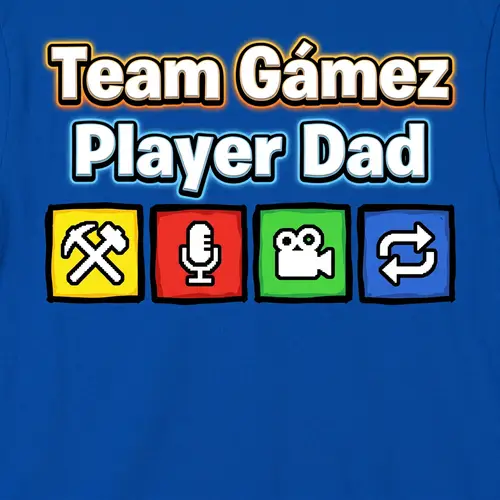 Custom Roblox Style T-Shirt Design - Team Gámez
