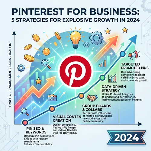 Pinterest for Business: Top 5 Growth Strategies - 2024 Guide