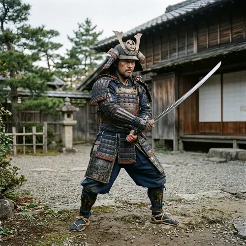 Traditional Japanese Swordsman | Authentic Samurai Warrior
