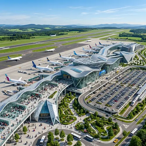 State-of-the-Art Billion Euro Airport | Modern Architecture