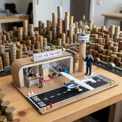 Efficient Minimalist Airport Design | Innovative Material Usage