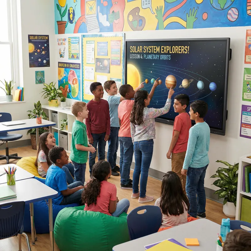 Interactive Touchscreen Science Classroom Interactive Touchscreen Science Classroom