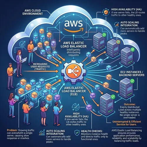 AWS Load Balancer: Efficiently Distributing Data for Uninterrupted Service