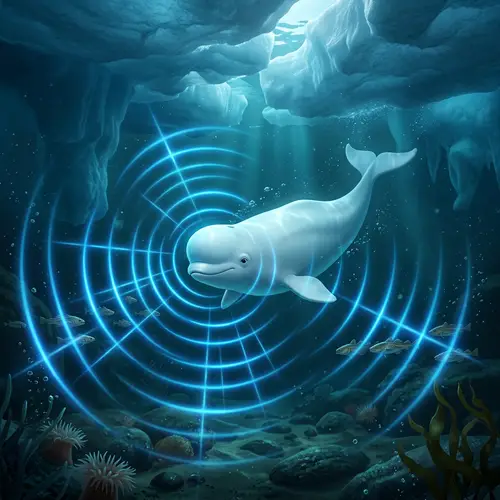 Echolocation in Beluga Whales: A Stunning Arctic Dive
