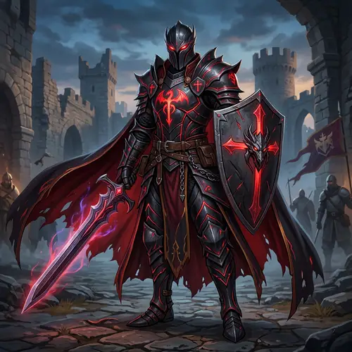 Dragon and Dungeon Paladin Inspired by Igris