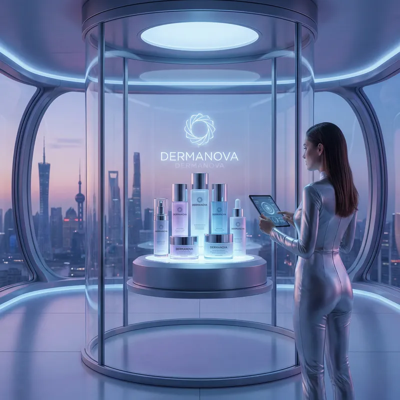 Dermanova: Futuristic Skin Care Brand Marketing