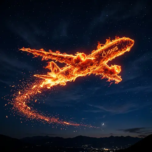Fire Plane - Spectacular Flames Airborne