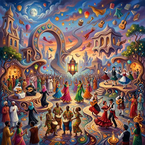 Cultural Diversity Celebration | Surreal Interpretation