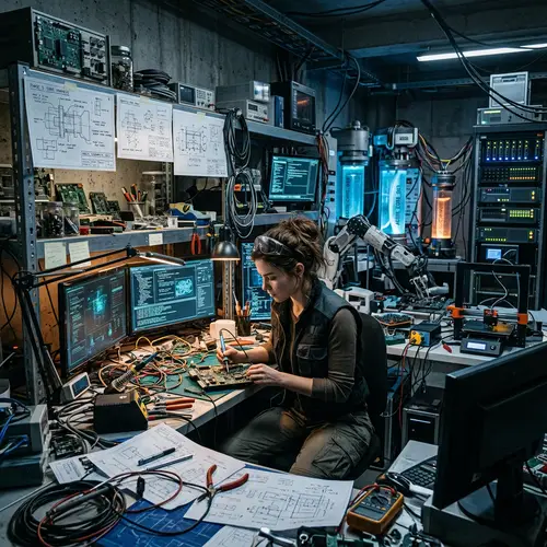 Explore Lyra's High-Tech Secret Lab