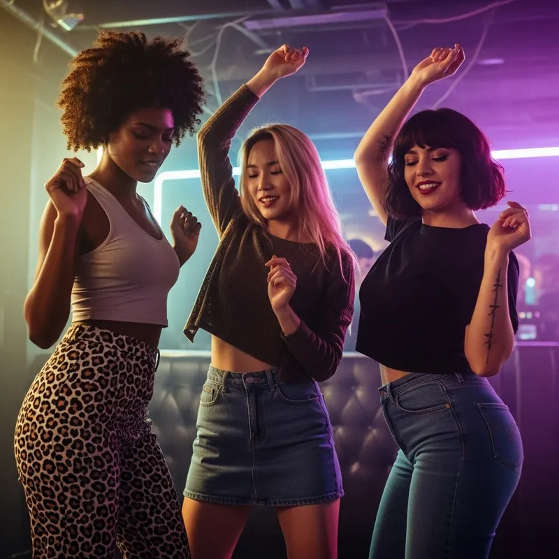 Sensual Nightclub Dance: Captivating Moments