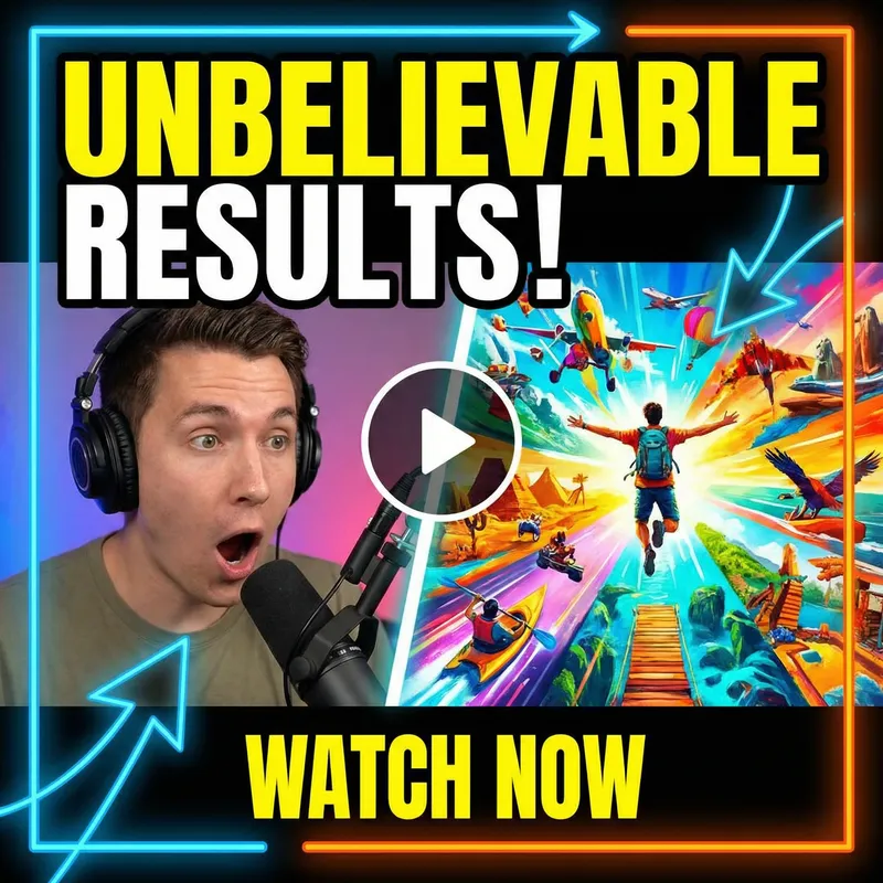 Vibrant YouTube Thumbnails for Higher Click-Through Rates