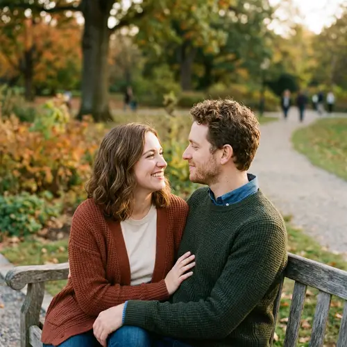 Together in Love: A Perfect Couple's Moment