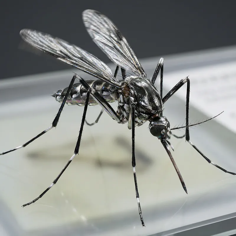 Detailed 3D Render of a Realistic Mosquito Detailed 3D Render of a Realistic Mosquito