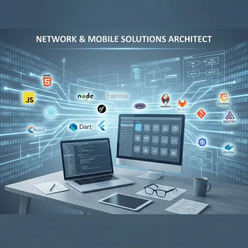 Professional Web & Mobile Developer Banner Design