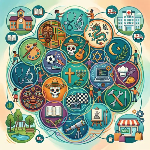 Unity in Diversity Visualized | Diverse Community Representation