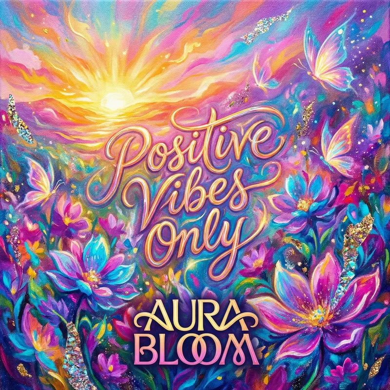 Positive Vibes Only Album Cover by RJ Griffith Positive Vibes Only Album Cover by RJ Griffith