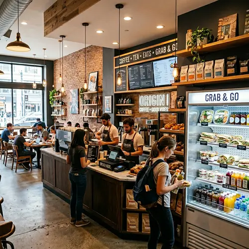Grab and Go Coffee Shop Interior Design Ideas