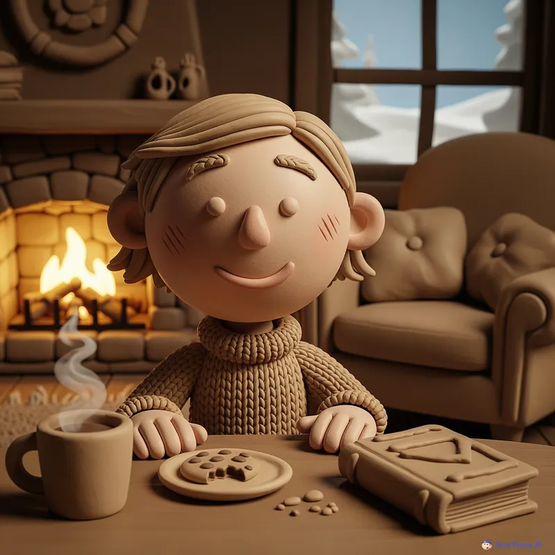 Claymation Style Photo Creation